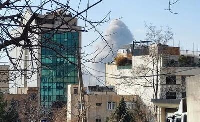  شنیده شدن صدای سه انفجار شدید در تهران