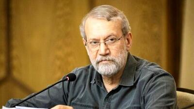  علی لاریجانی یک پیام صادر کرد+جزئیات