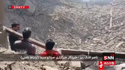  اصابت موشک به خانه‌های مسکونی در تهران