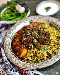  ریحان پلو با گوشت فوق العاده س!