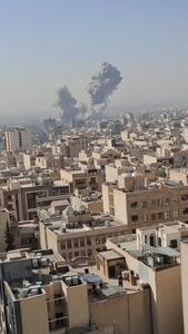  تصاویری از انفجار در مرکز تهران + فیلم