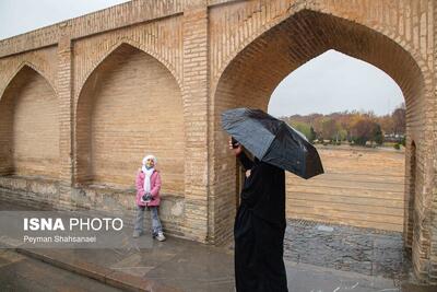  بارش برف و باران در بیشتر استان‌ها