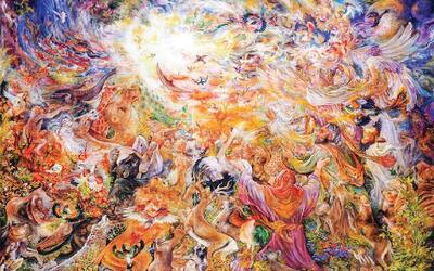  جایی که کشف و شهود با «رنگ» معنا می‌شود