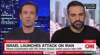  ببینید | شبکه CNN از حمله هماهنگ آمریکا و اسرائیل علیه ایران خبر داد