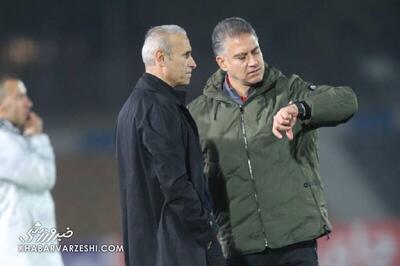  یک اتفاق معنادار؛ مربی پرسپولیسی تیمش را به پشت گردن پرسپولیس رساند!