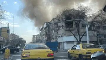  صدای انفجار در اصفهان، قم، کرج و کرمانشاه شنیده شد