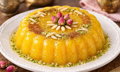  طرز تهیه شله زرد قالبی ژله‌ای؛ مخصوص ماه رمضان