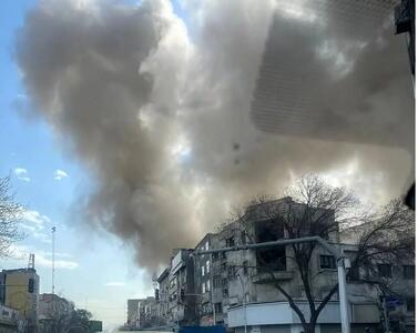  شنیده شدن صدای انفجار در مرکز شهر تهران
