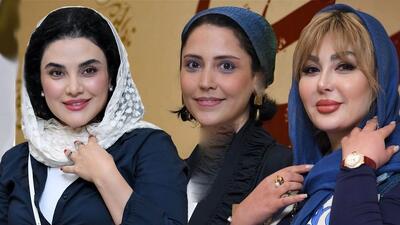  فیلم/ نگاهی به تیپ و استایل شیک شبنم قربانی، صبا سهیلی، هدیه بازوند، نیوشا ضیغمی، فاطیما بهارمست و دیگر بازیگران در اکران فیلم ناتوردشت/ نمایش انواع سبک پوشش از گوتیک تا الگانت توسط هنرمندان ایرانی