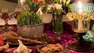  آموزش چیدمان سفره هفت سین منحصر به فرد / فیلم