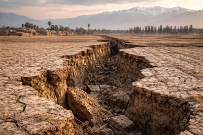  ۳۹ میلیون نفر در ایران در معرض فرونشست زمین قرار دارند/  نرخ نشست زمین در برخی نقاط تهران به ۳۳ سانتی‌متر در سال رسیده است + جدول