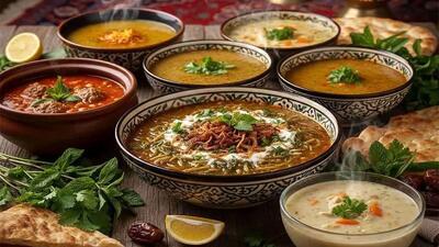  پیش غذاهای خوشمزه و سالم برای افطار: رازهای شله زرد و آش
