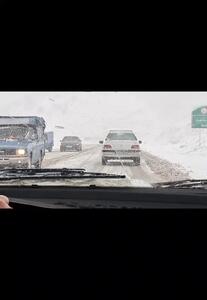  فلیم / یخزدگی عجیب و خطرناک جاده بانه