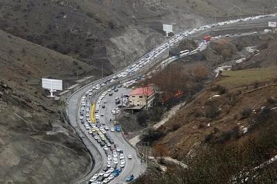  پلیس راهور: جاده چالوس، آزادراه تهران به شمال و پردیس یک‌طرفه شد