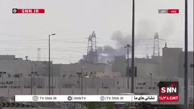  پایگاه هوایی آمریکا در قطر همچنان در آتش