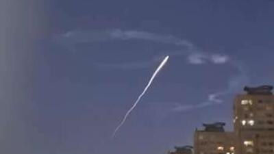  شلیک موشک هایپرسونیک از غرب تهران