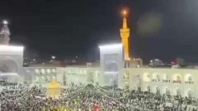  تجمع مردم مشهد و شیراز در پاسخ به حملات هوایی آمریکایی اسرائیلی