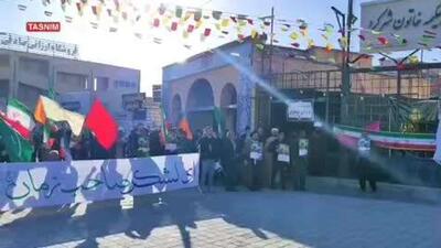  اجتماع خودجوش مردمی و دانشجویی مردم شهرکرد در محکومیت حملات آمریکا و اسرائیل