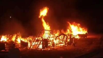  رسانه: موشک‌های ایرانی در آسمان شهر طوباس در کرانه باختری رهگیری شدند و برخی از آنها در مناطق مختلف آن سقوط کردند