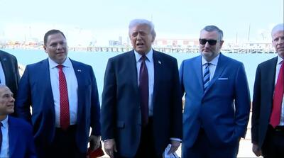  خودداری ترامپ از تعیین تکلیف جنگ: ایران نباید هیچ غنی سازی داشته باشد! + زیرنویس