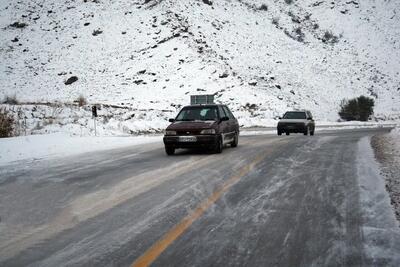  بارش همزمان برف و باران در ۱۰ استان