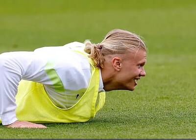  زنگ خطر برای سیتی: هالند مصدوم شد