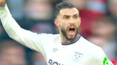  گل دوم وستهم به لیورپول توسط کاستیانوس