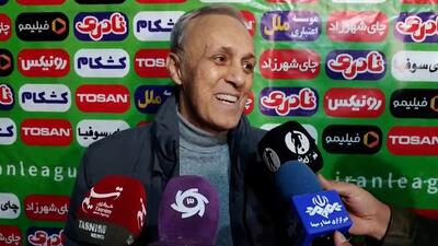  علیدوستی: راجع به تیم ملی و داوری صحبتی نمیکنم