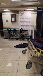  وضعیت بیمارستان گاندی تهران پس‌از تجاوز آمریکایی-صهیونیستی