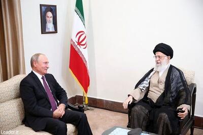  پوتین، شهادت آیت‌الله خامنه‌ای را تسلیت گفت