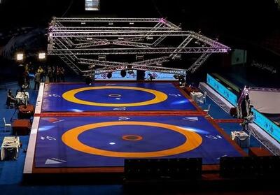  کمپ تیم های ملی کشتی مورد اصابت قرار گرفت