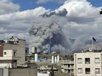  اسرائیل نقاطی نزدیک برج میلاد را هدف قرار داد