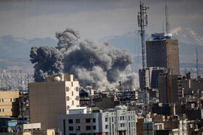  تصاویر ایسنا از حمله هوایی آمریکا و اسرائیل به تهران