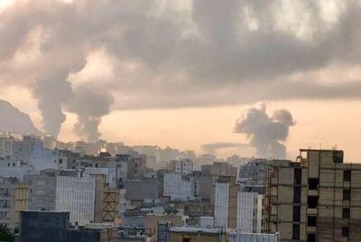  میدان سپاه تهران بمباران شد