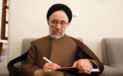  پیام تسلیت سیدمحمد خاتمی در پی شهادت رهبر انقلاب