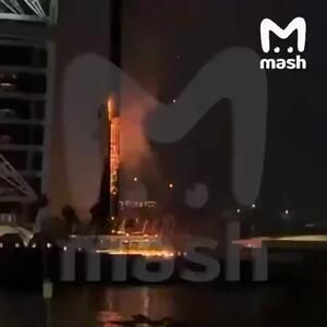  لحظه برخورد پهپاد سپاه به هتل پنج ستاره برج العرب در دبی+فیلم