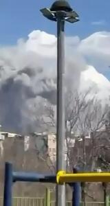  ویدئویی از انفجار شدید نزدیک برج میلاد