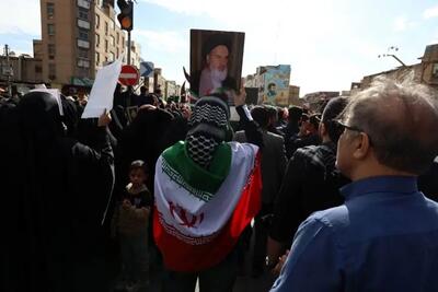  اهوازی‌ها در سوگ رهبر شهید انقلاب به خیابان‌ها آمدند