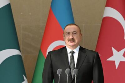  پیام تسلیت علی‌اف به پزشکیان در پی شهادت رهبر انقلاب