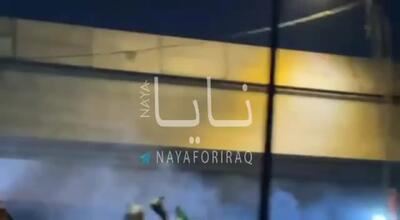  خبر فوری از خیزش عظیم عراقی ها برای رسیدن به سفارت اشغالگران آمریکایی + ویدئو