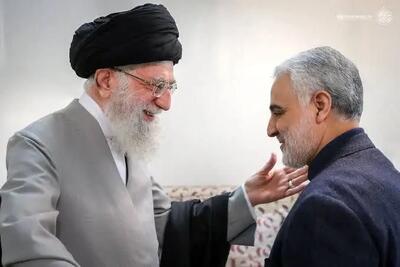 پیام تسلیت خانواده شهید حاج قاسم سلیمانی در پی شهادت رهبر انقلاب