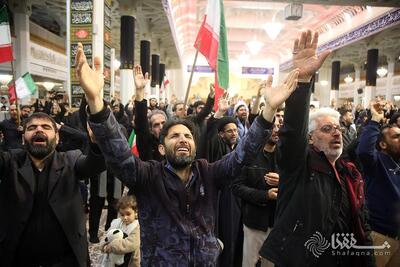  گزارش تصویری: مراسم سوگواری شهادت رهبر انقلاب اسلامی در حرم حضرت معصومه(س)