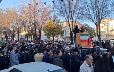  موج دوم سوگواری مردم چهارمحال و بختیاری در شهرکرد از ساعت ۱۶ آغاز شده است