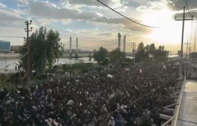  عراقی‌ها پس از شنیدن خبر شهادت رهبر انقلاب ایران