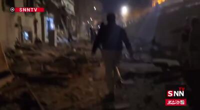  حمله جنایتکارانه آمریکایی-صهیونی به بیمارستان گاندی تهران + فیلم