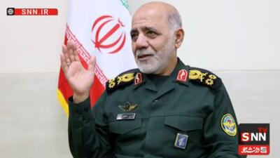  سرلشکر عبداللهی: ایران پایان جنگ را تعیین میکند + فیلم