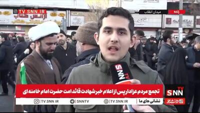  یک شهروند: الله اکبر را نمی‌توانید از ما بگیرید/ محکم‌تر از قبل ایستاده‌ایم + فیلم