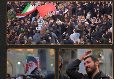  ملت ایران در سوگ پدر  با اراده ای پولادین به سوی قدس - تسنیم
