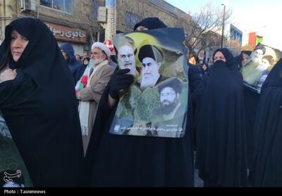  تجمع مردم داغدار ایلام‌ در پی شهادت امام خامنه‌ای - تسنیم