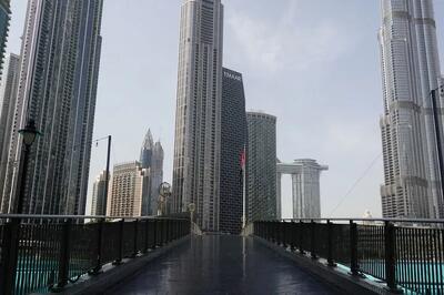  گزارش رویترز از تَرَک خوردن آرامش شیشه ای دبی پس از حملات ایران